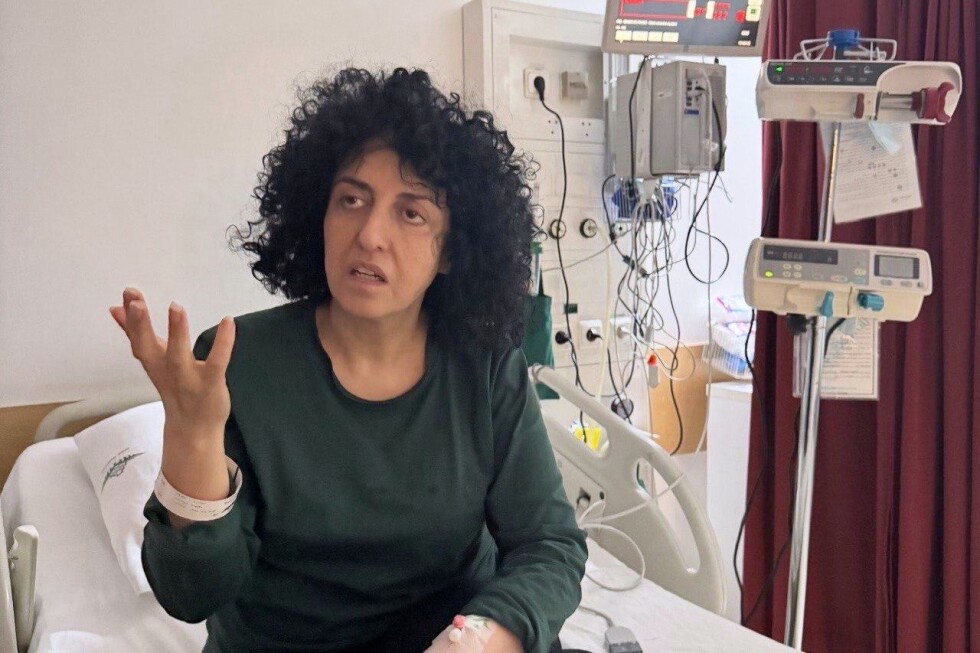 Nobel laureate Narges Mohammadi is transferred to a Tehran hospital, her foundation says