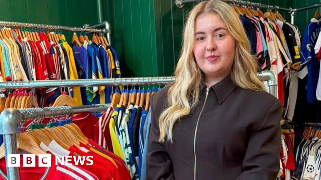 Teen plans to leave uni 'debt free' after making £35,000 selling vintage football shirts