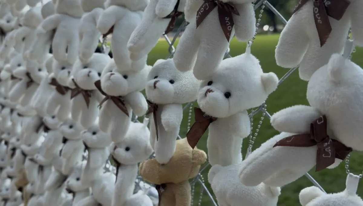 20,000 teddy bear display on National Mall: ‘Bring Ukrainian children’ home