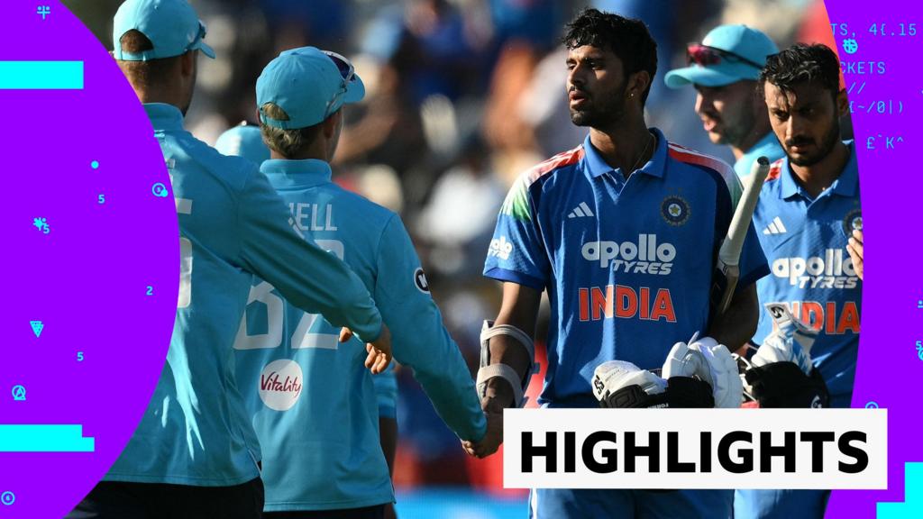 England comfortably beaten by India in ODI series opener