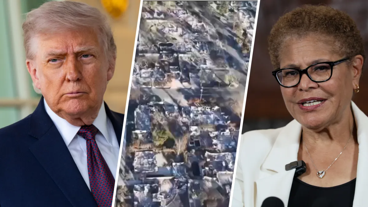 Bass speaks to Trump on wildfire rebuilding needs