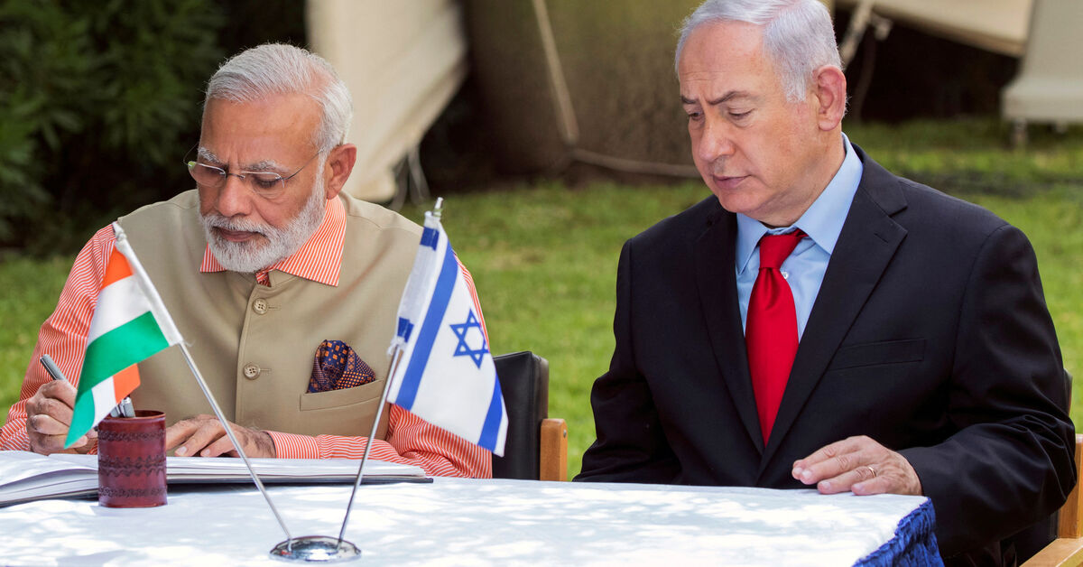 India's Modi visits Israel as US-Iran tensions mount