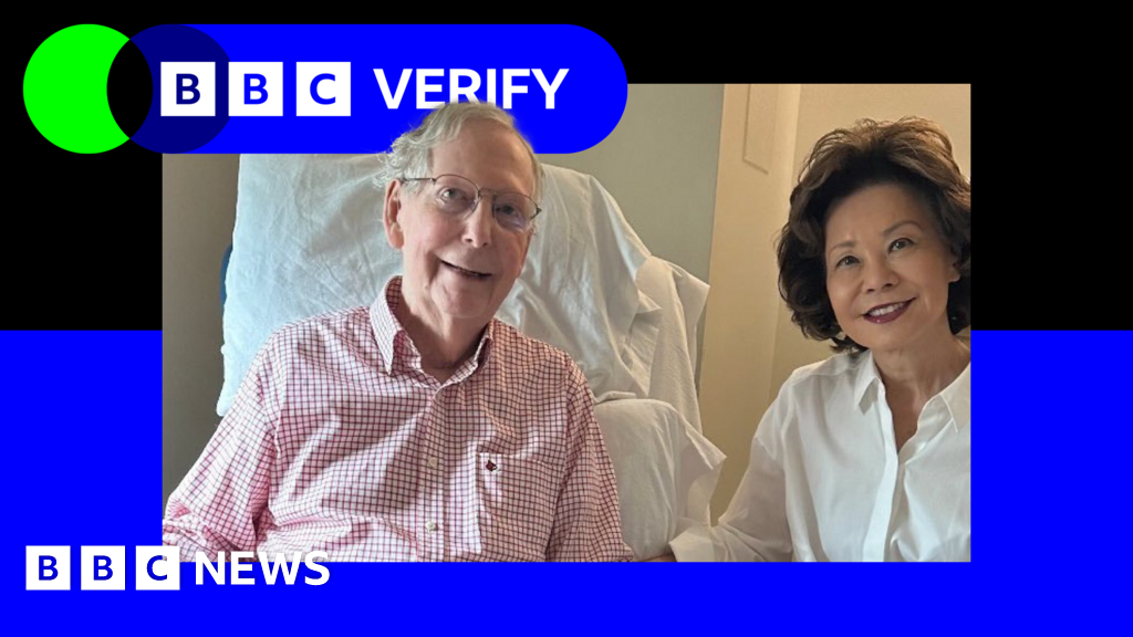 There's no evidence this Mitch McConnell rehab photo is AI