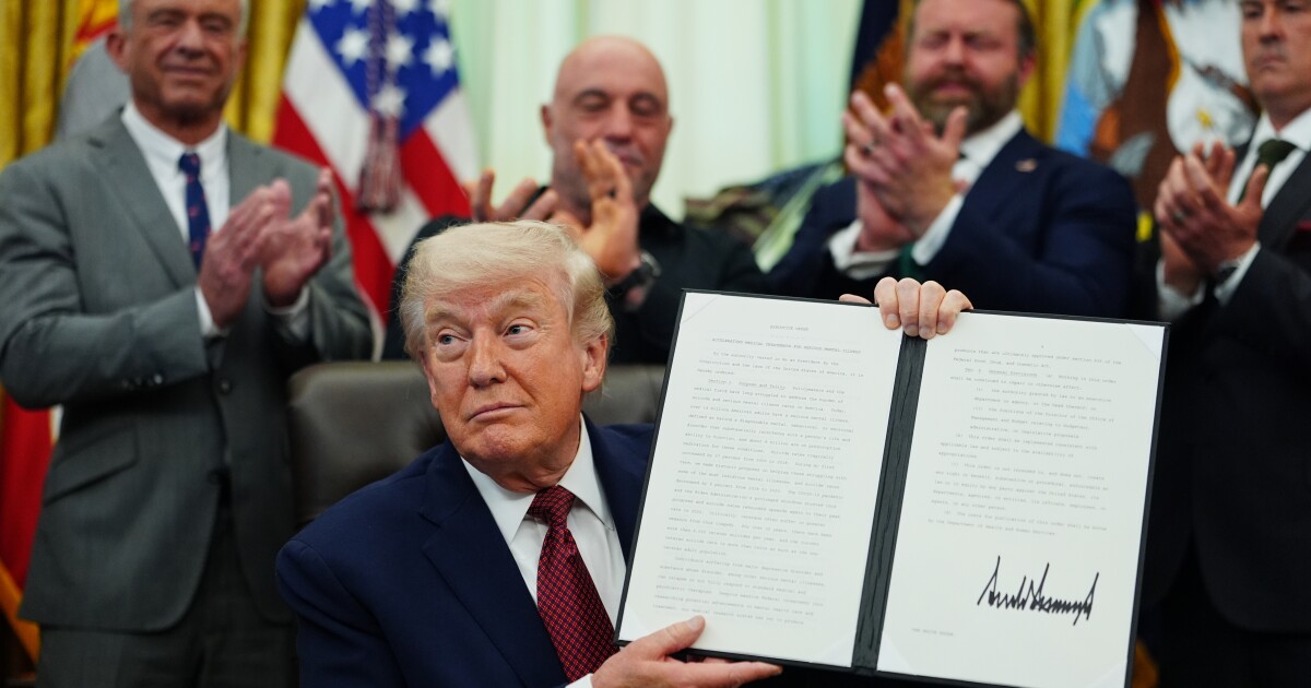 Trump signs order fast tracking review of psychedelics for mental health disorders