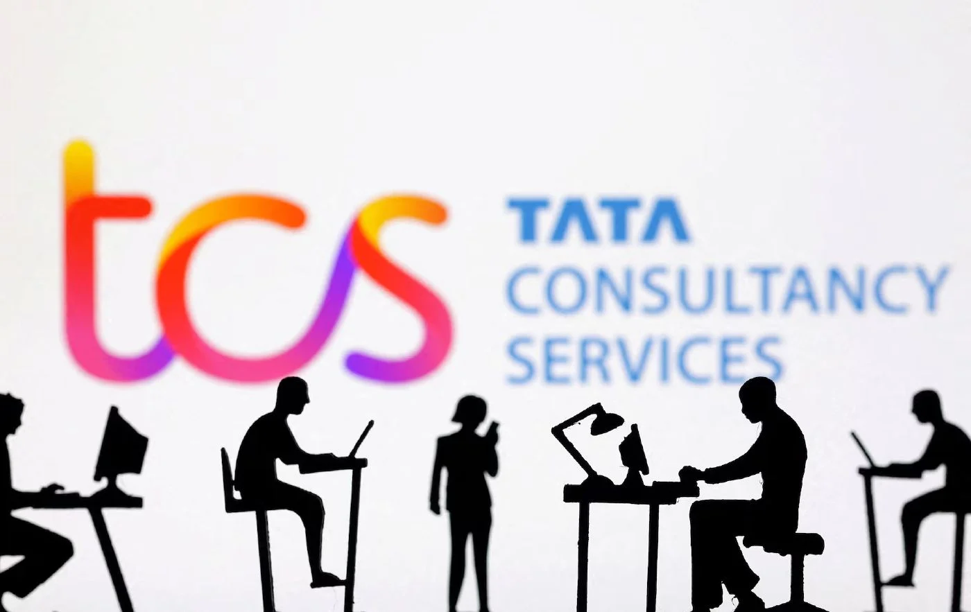 India's TCS shares fall as rare annual revenue drop clouds outlook