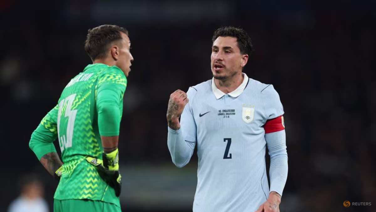 Gimenez benched, Araujo not in squad as Uruguay take on Saudi Arabia
