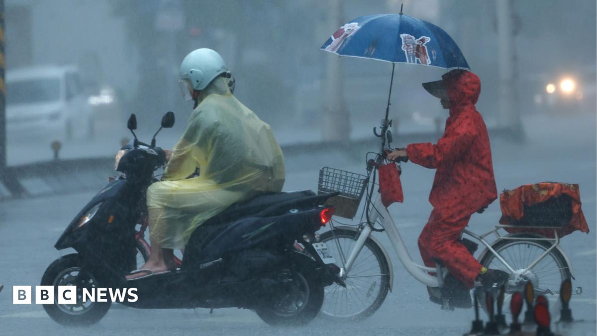 Typhoon Dolphin batters Japan's Okinawa before bearing down on China