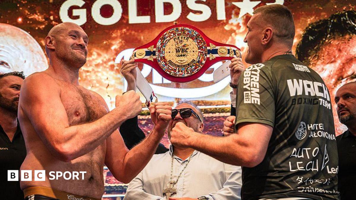'I'm Mr Slim now' - Fury lighter than opponent for only fourth time