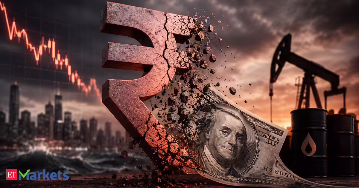 Rupee hits record low of 96.18 vs USD as rising yields add to oil shock