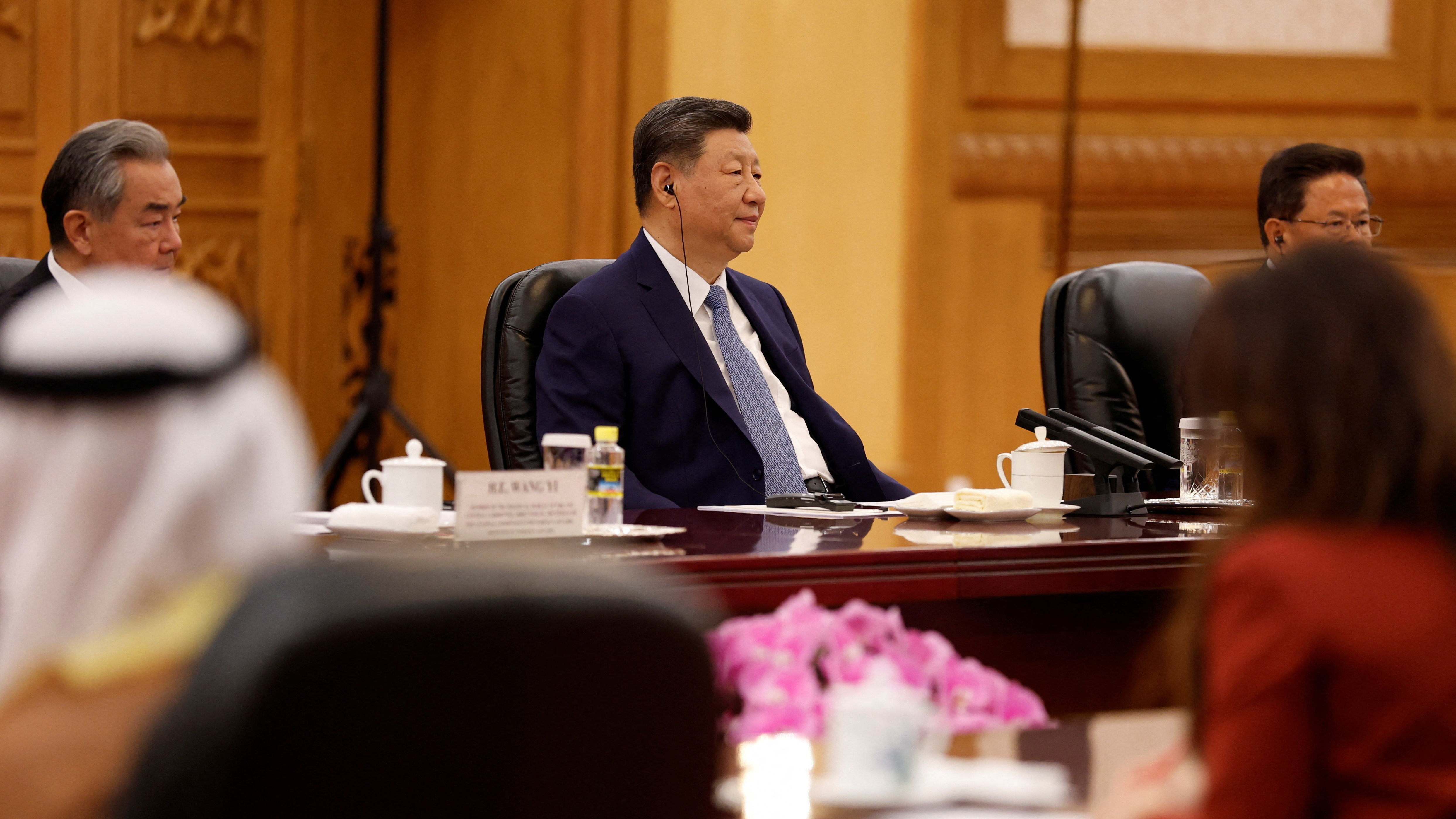 China's Xi says rule of law must be upheld for Middle East peace