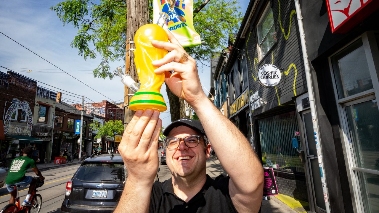 FIFA demands pot shop stop selling bong resembling World Cup trophy