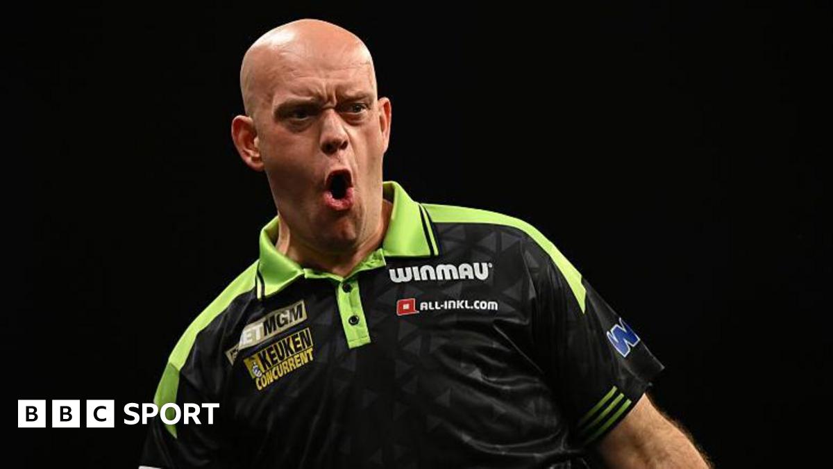 Van Gerwen beats Humphries 8-7 to win Nordic Masters