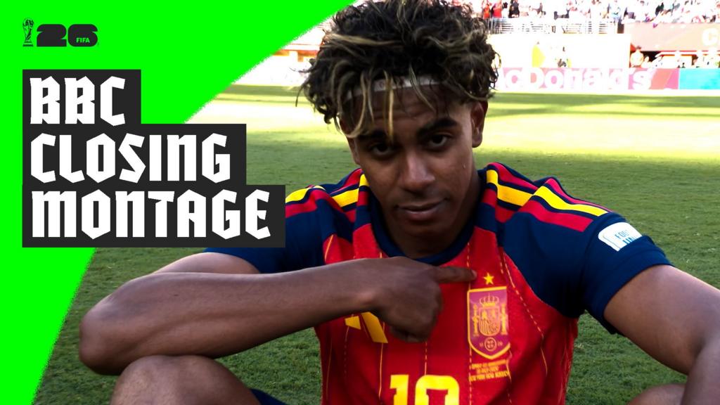 Watch the BBC's closing World Cup montage