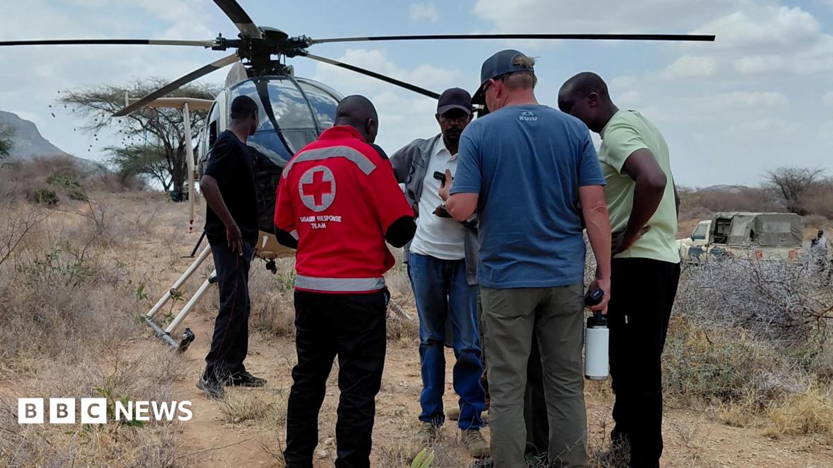 Helicopter crashes at Mount Ololokwe in Kenya, killing six people