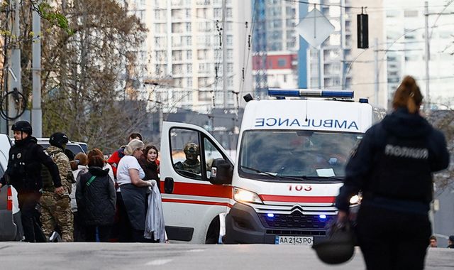 Six killed in Kyiv shooting, as interior ministry says gunman also dead