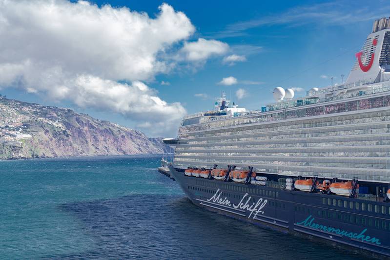 Two Cruise Ships Pass Through Strait of Hormuz