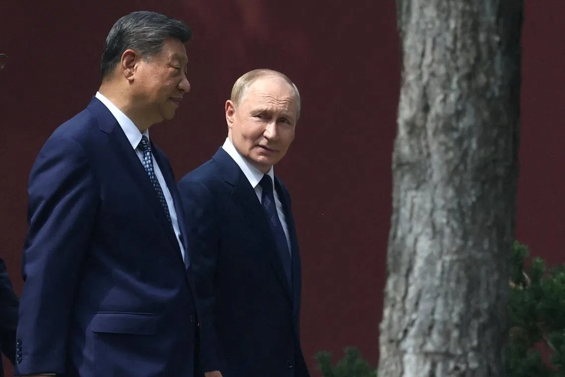 Kremlin says it has 'serious expectations' for Putin's trip to China