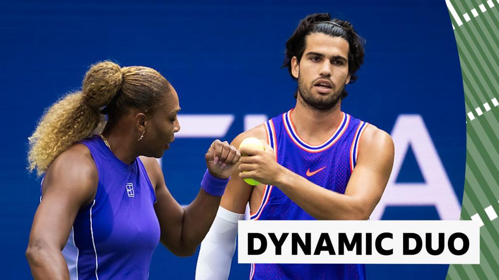 Williams and Alcaraz team up at US Open