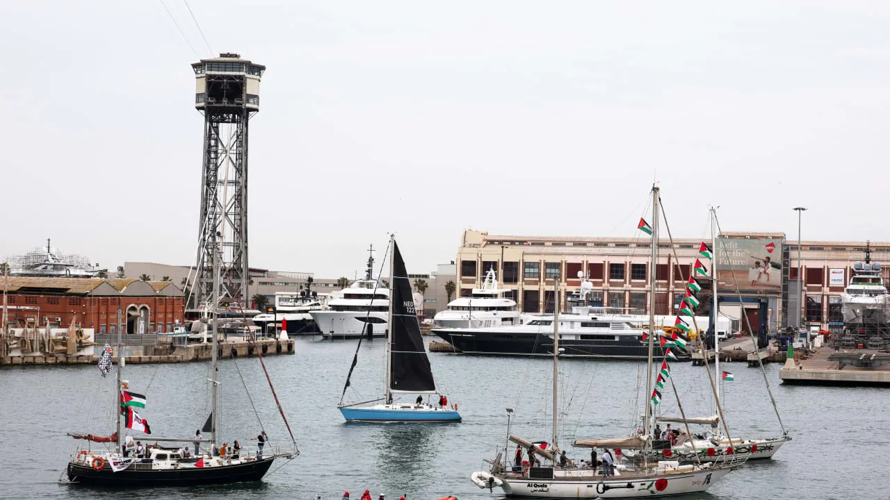 Navy detains over 20 flotilla ships, 175 activists en route to Gaza Strip