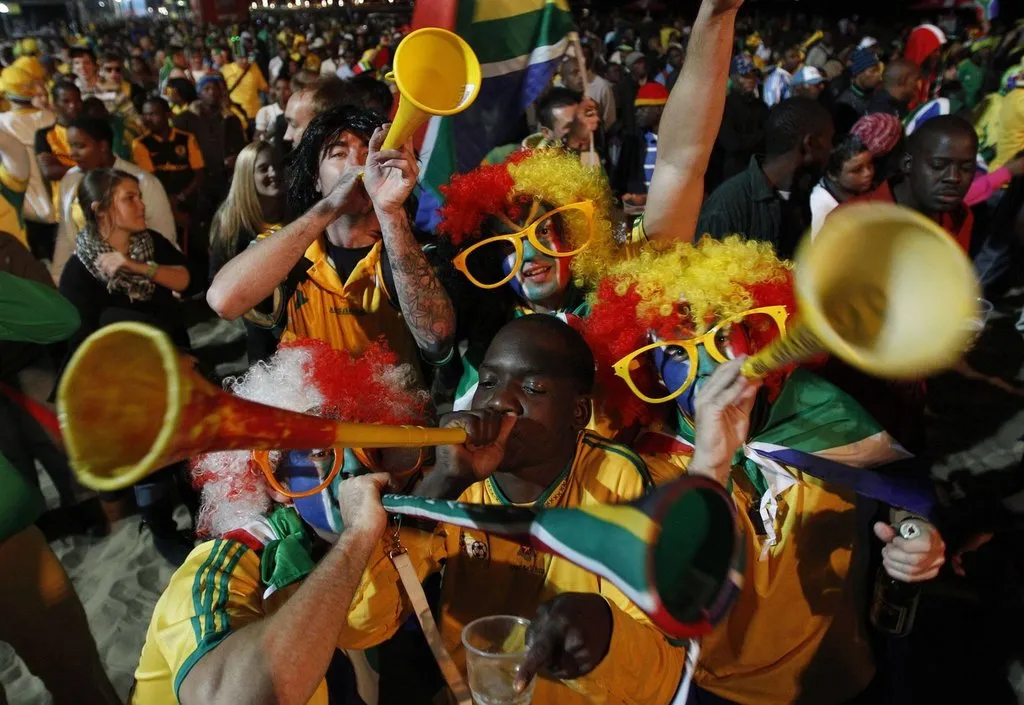 FIFA’s World Cup stadium code bans vuvuzelas, says body paint isn’t clothing