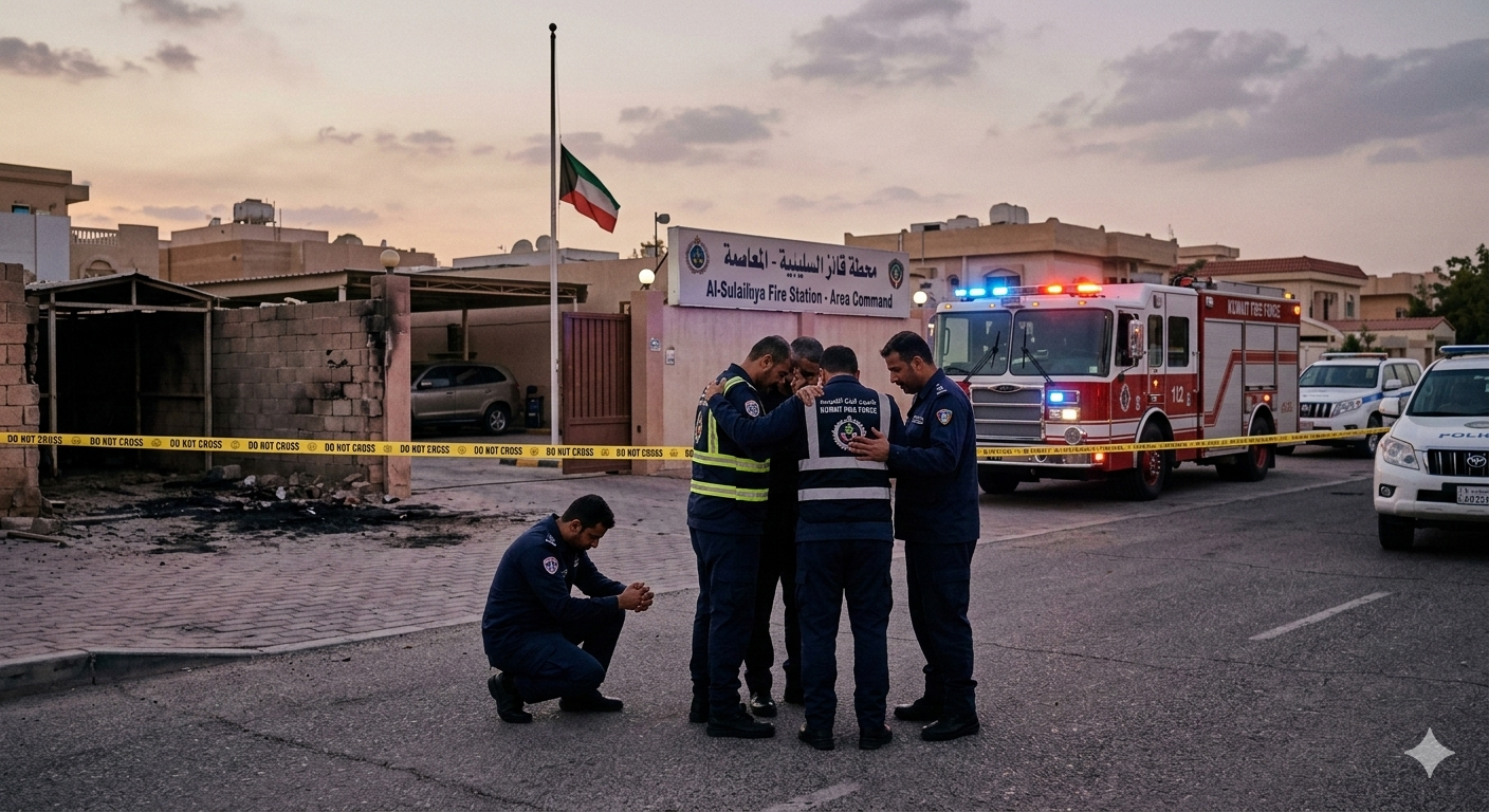 Kuwait fire officers killed while on duty amid regional tensions