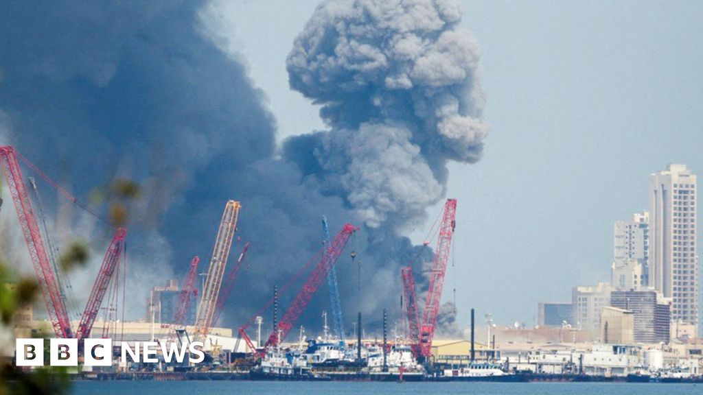 Iran says it has hit US base in Bahrain, as it launches strikes across region