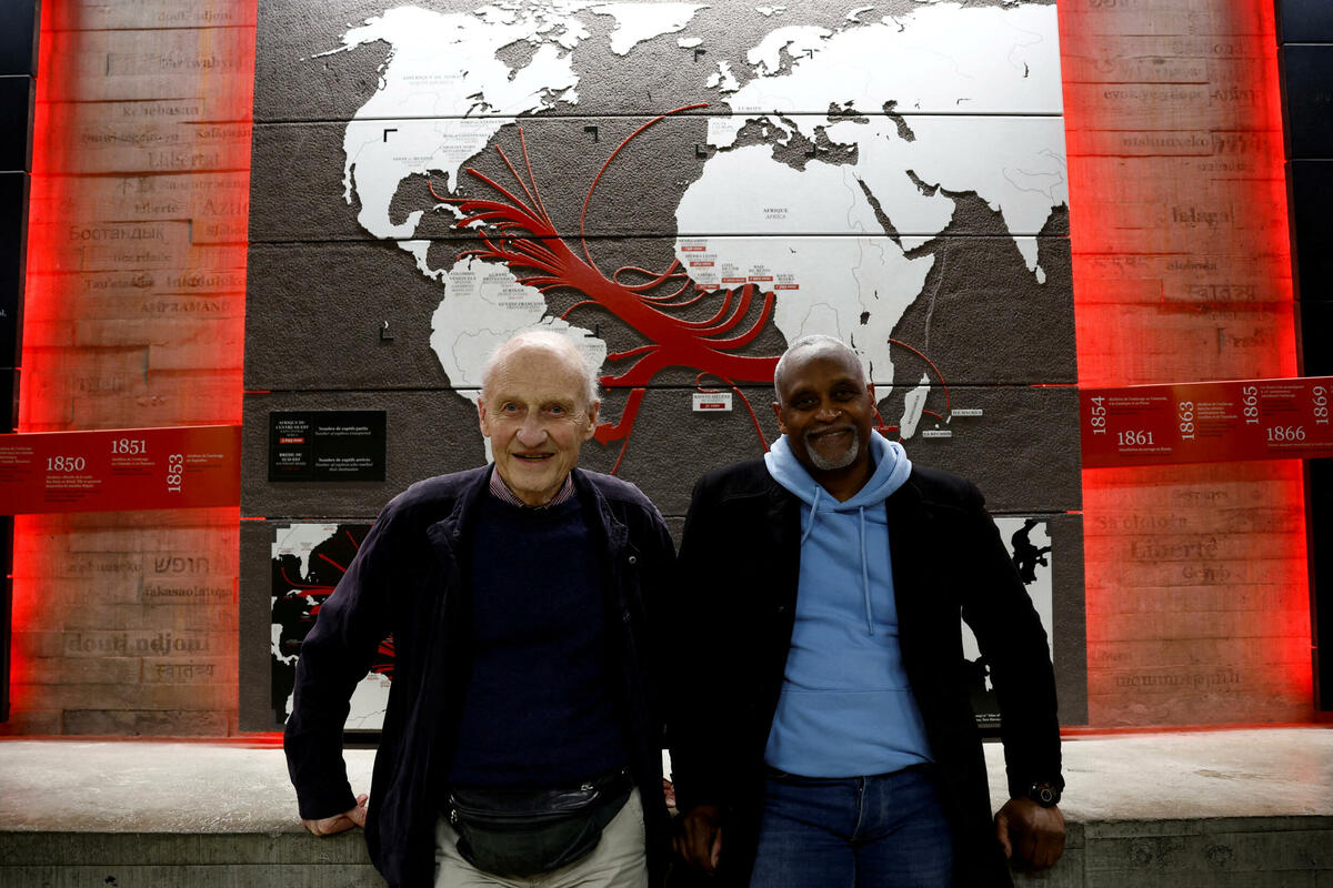 Frenchman apologizes for his family's role in transatlantic slavery