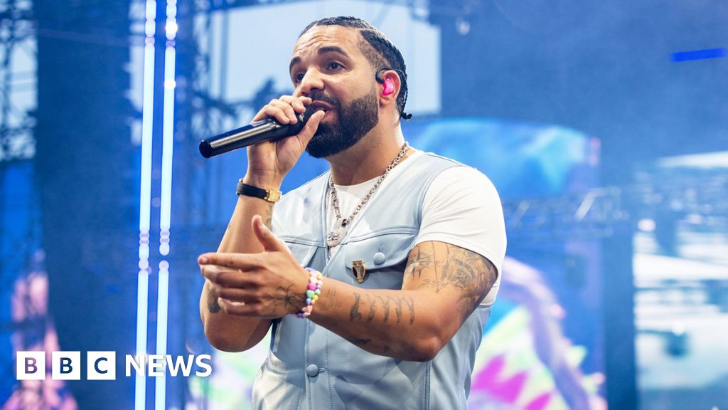 Drake's surprise three-album drop makes UK chart history