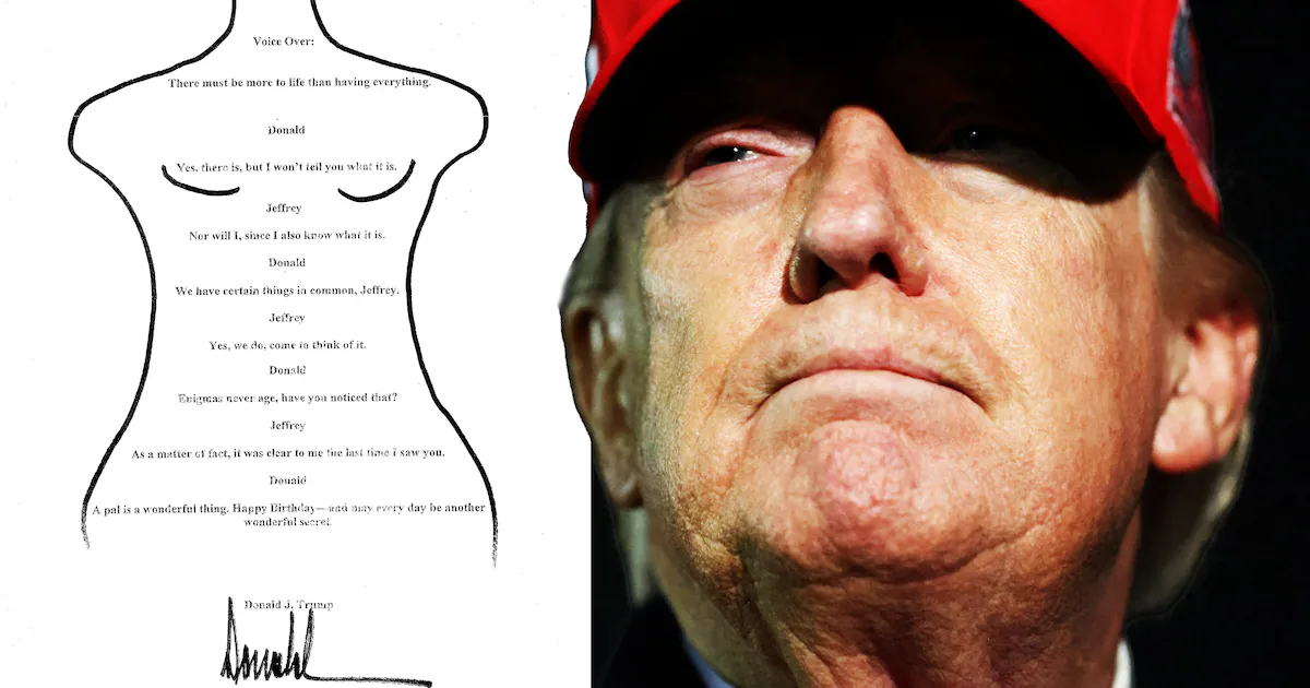 Judge Throws Out Trump's $10B Lawsuit Over Vile Epstein Card