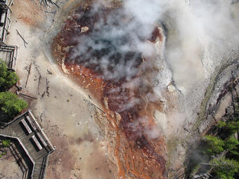 World’s largest geyser erupts for first time since 2020 in Yellowstone National Park