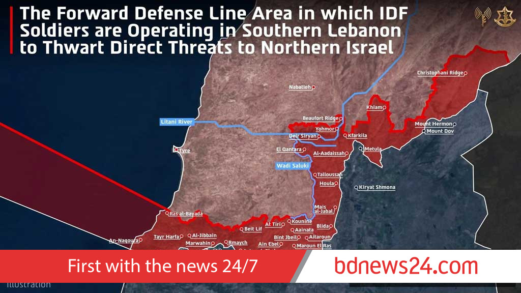Israel tightens grip on Lebanon, warns locals to stay out