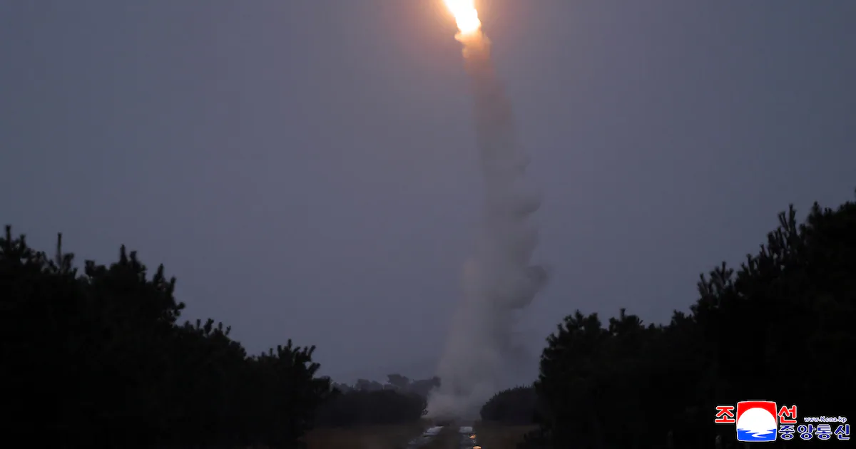 North Korea fires ballistic missiles again, flexing muscle amid Iran war