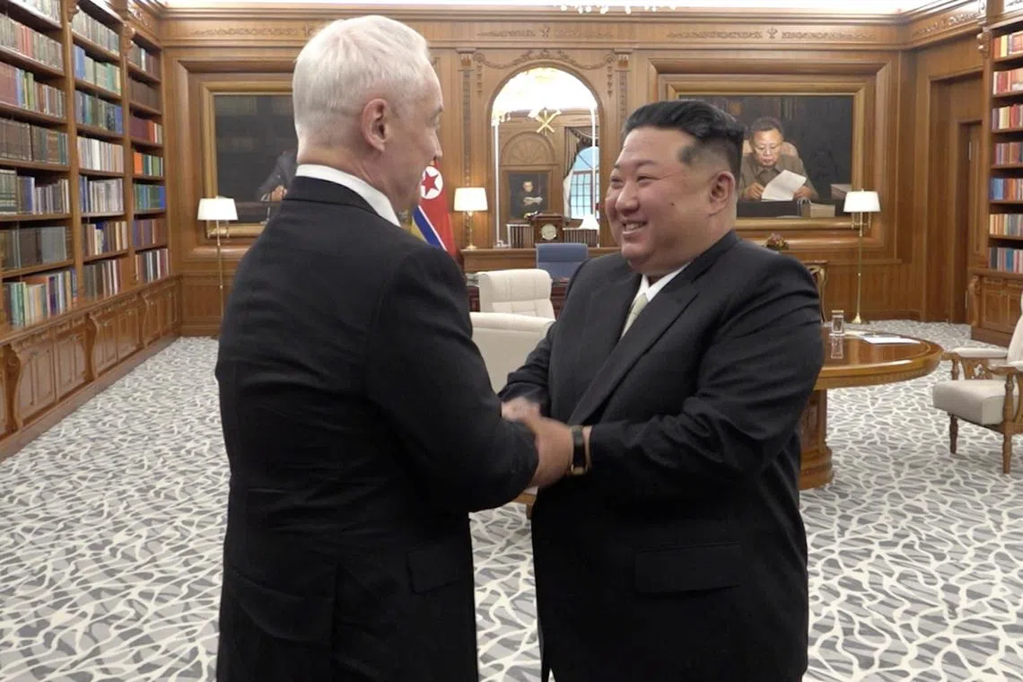North Korea's Kim says he will continue to support Russia's policies, state media reports