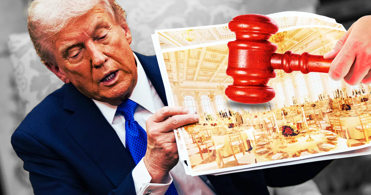 Trump Unloads in 782-Word Rant After Judge Blocks Ballroom