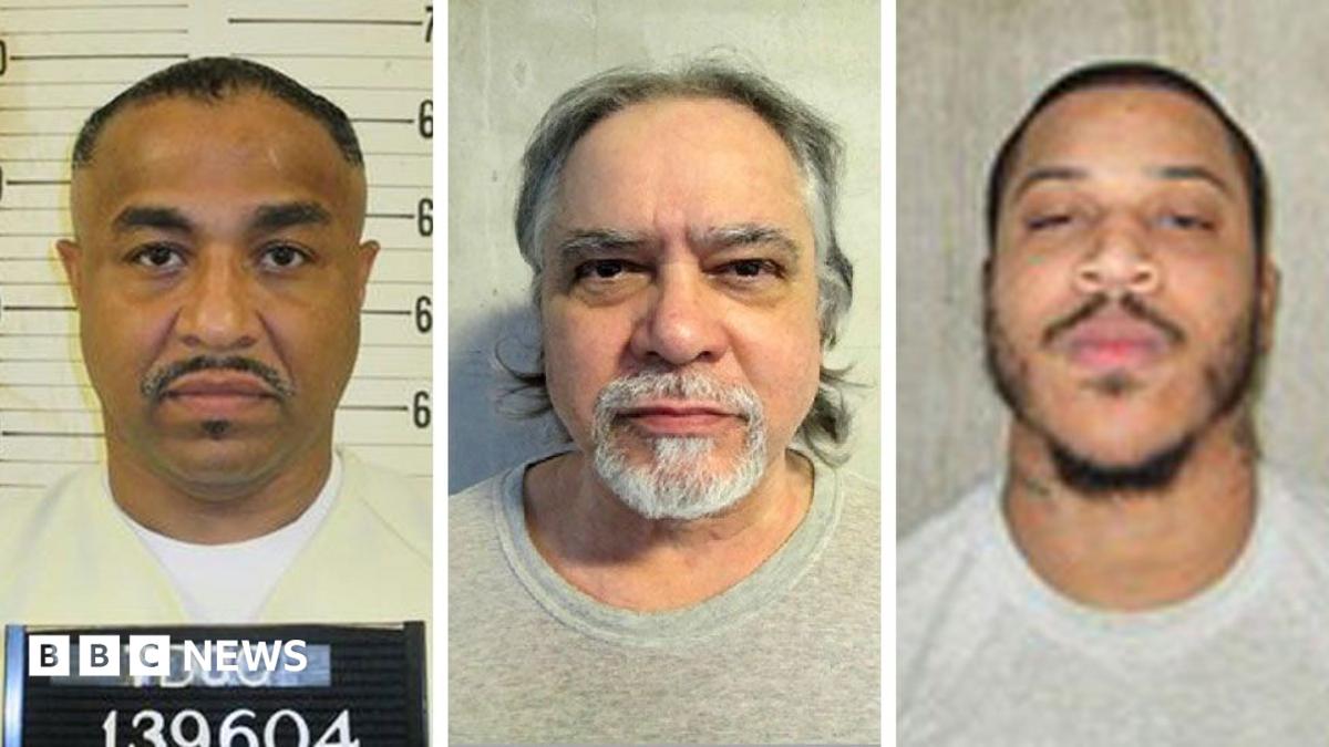 Three men will be executed on the same day as death penalties rise in US