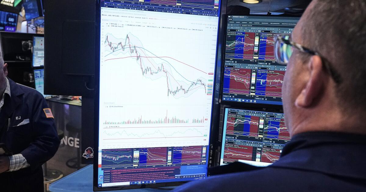 Stocks slump as Big Tech sinks and a strong May jobs report boosts odds for higher interest rates