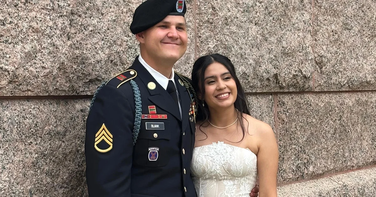 U.S. soldier's newlywed wife released after being detained by immigration agents on base in Louisiana