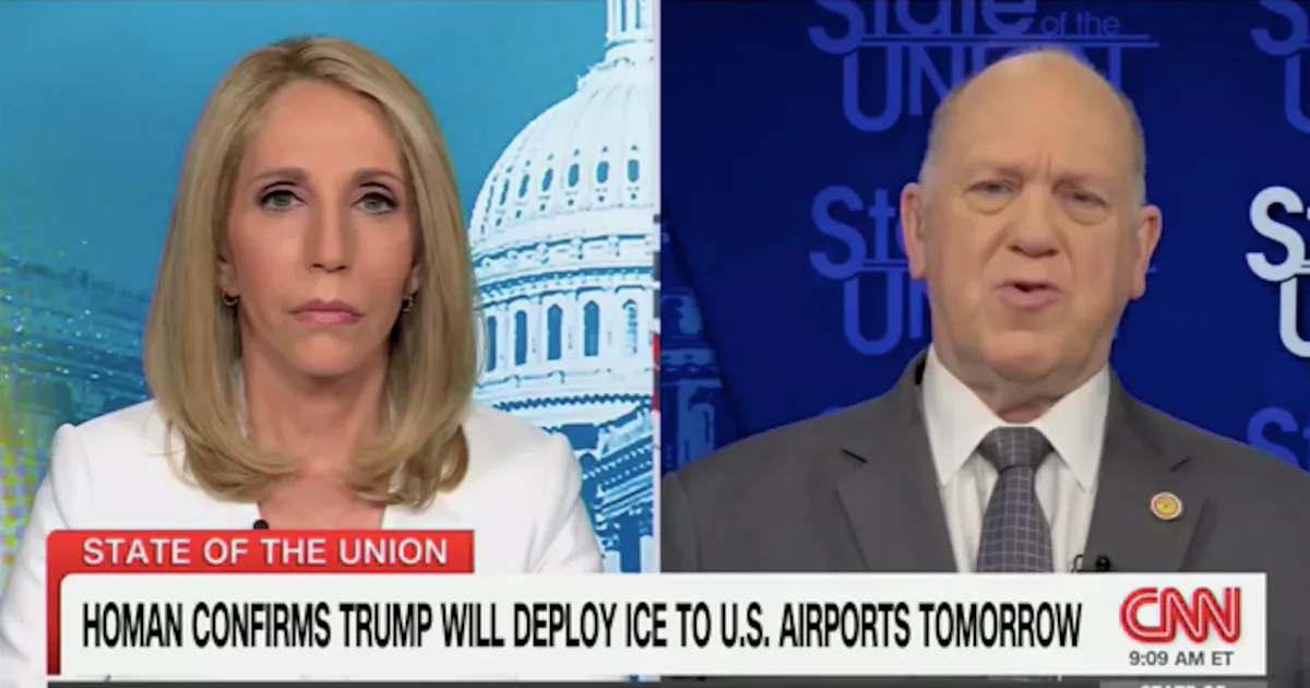 Border Goon Doubles Down on Trump's Absurd ICE Airport Plot