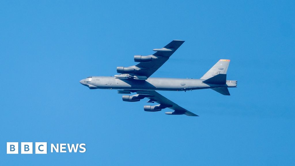 Eight people dead after US Air Force B-52 bomber crashes in California