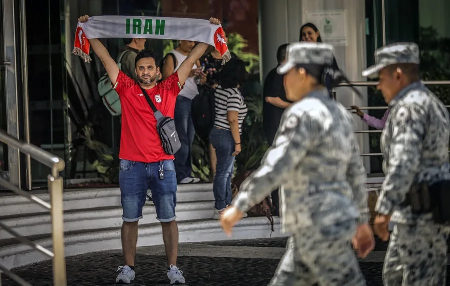 Irán se entrena en Tijuana bajo fuertes medidas de seguridad y a puerta cerrada