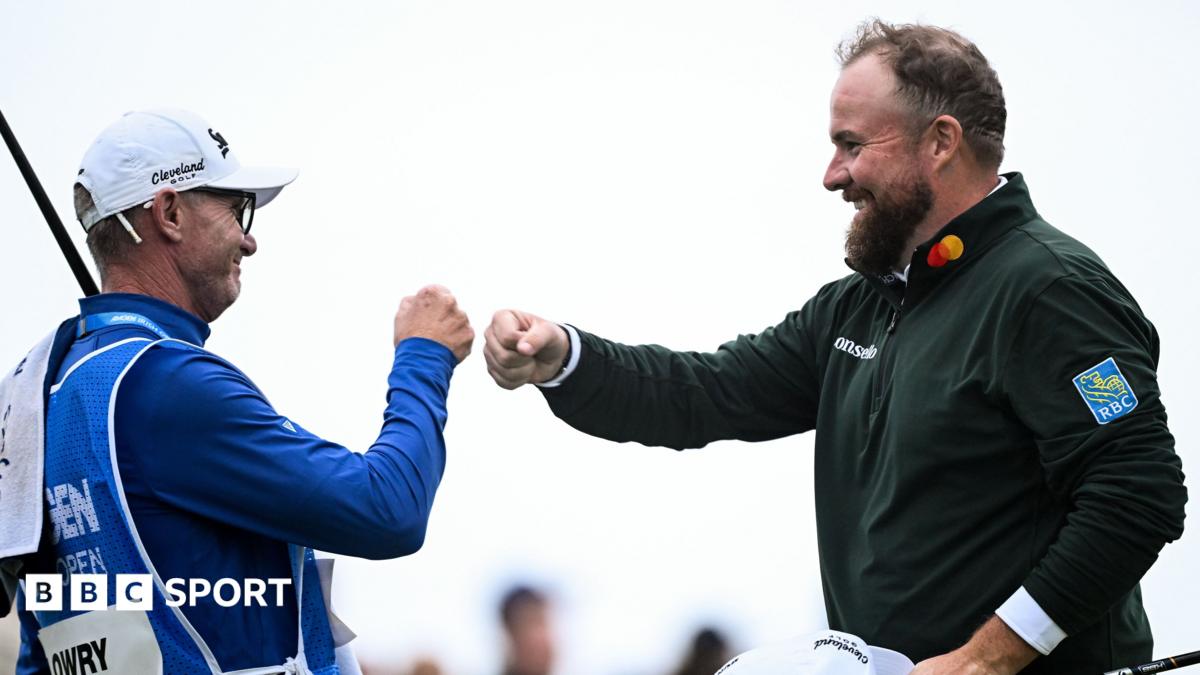 Inspired Lowry takes four-shot lead into Irish Open final round