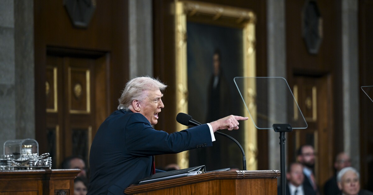 President Trump delivers first State of the Union address of his second term