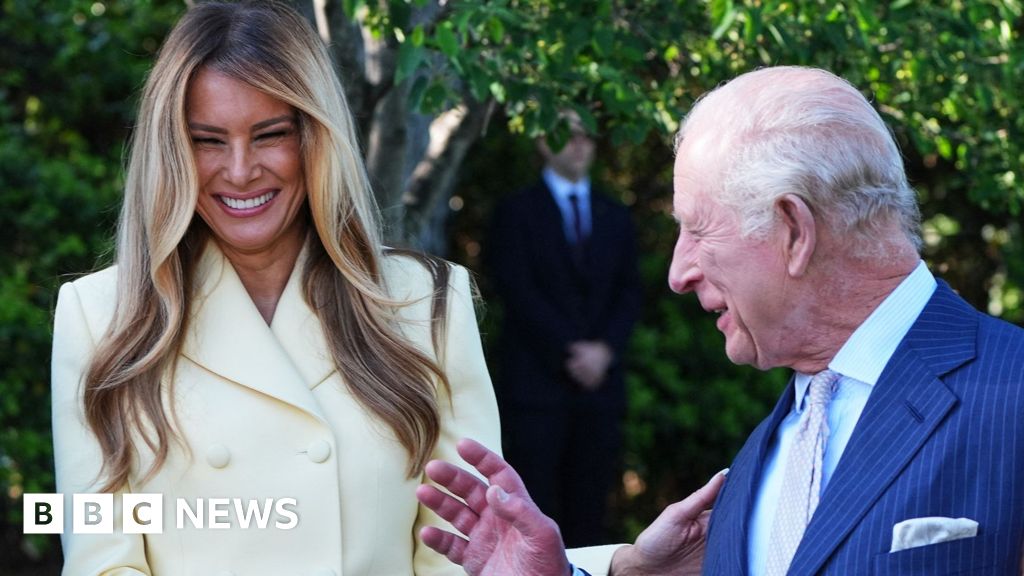 In pictures: King Charles and Queen Camilla begin US state visit