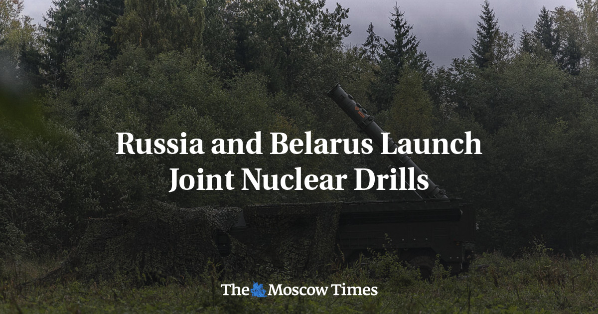Russia and Belarus Launch Joint Nuclear Drills