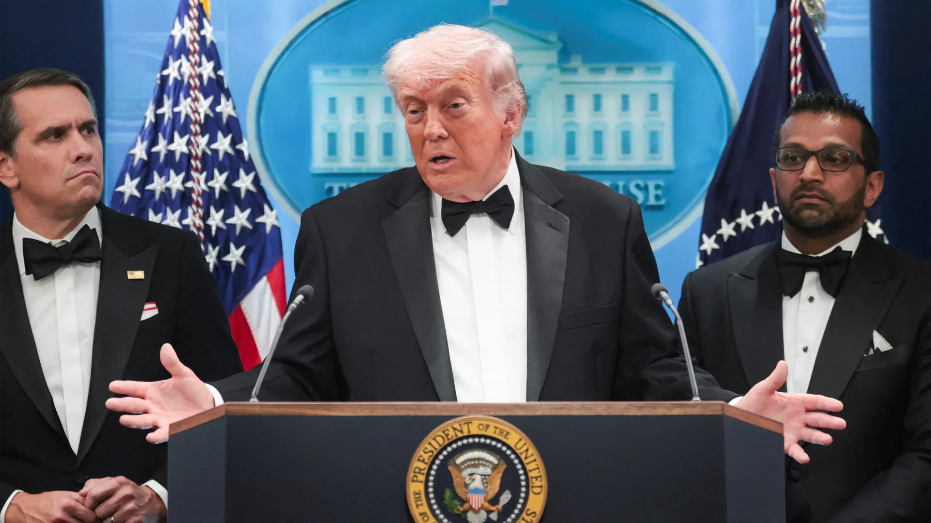 Trump unhurt after shots fired at White House correspondents’ dinner