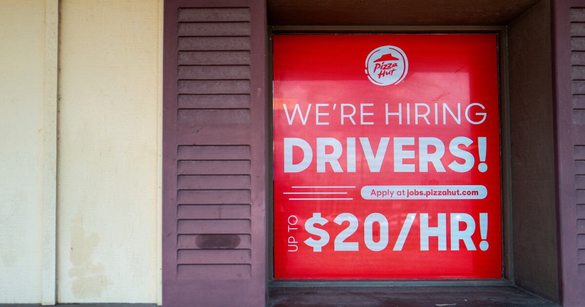 The U.S. adds 172,000 jobs. Many are in restaurants, bars and hotels