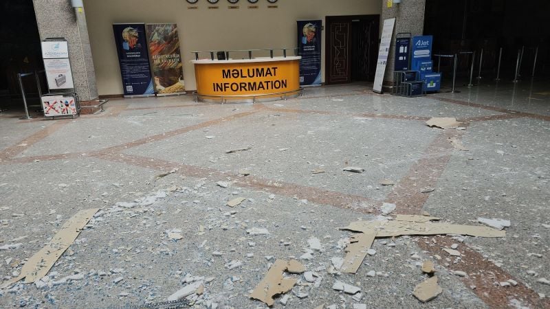 Iran Drone Hits Azerbaijan’s Nakhchivan Airport