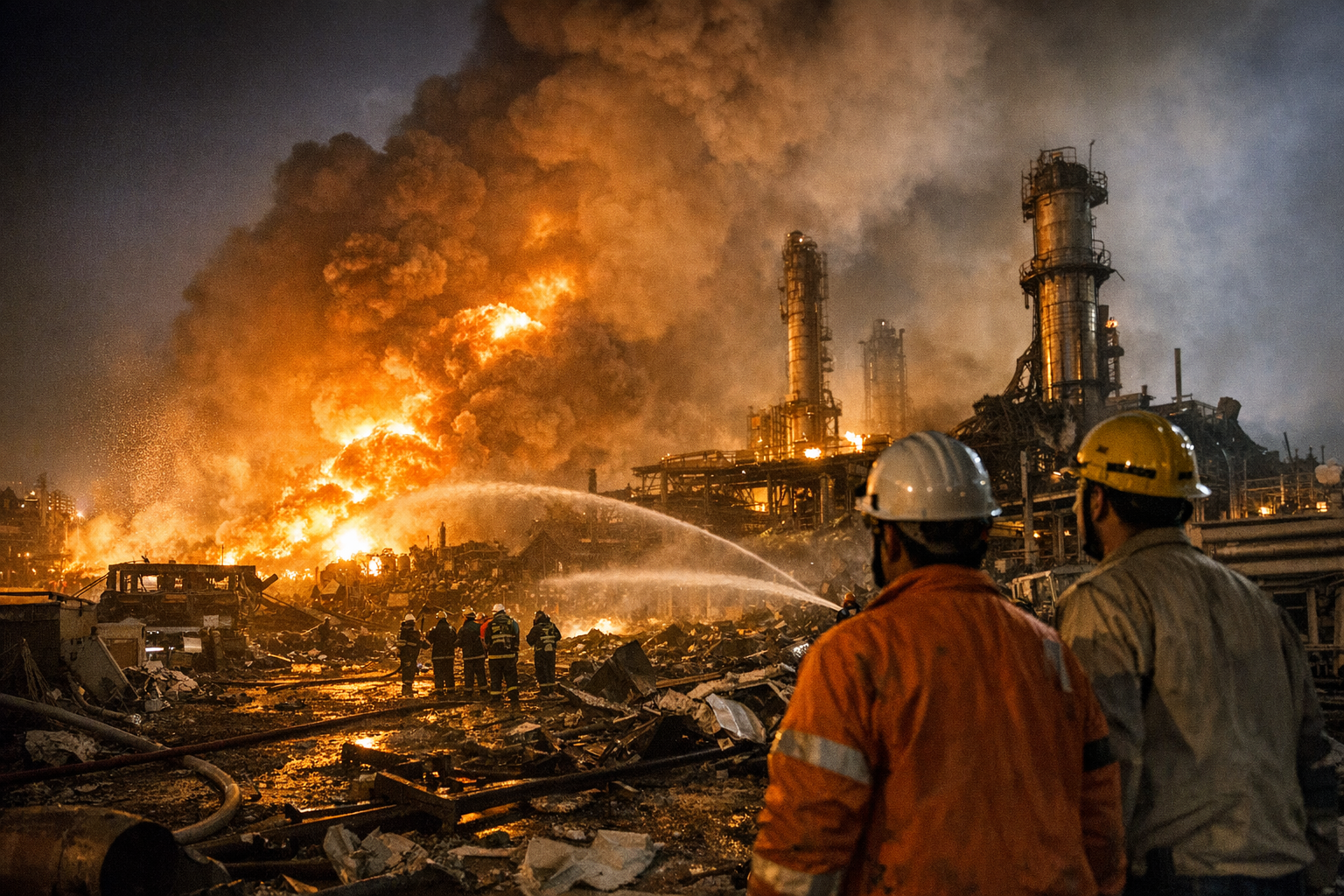 Israel Strikes Iran's Largest Petrochemical Complex Amid Ceasefire Talks