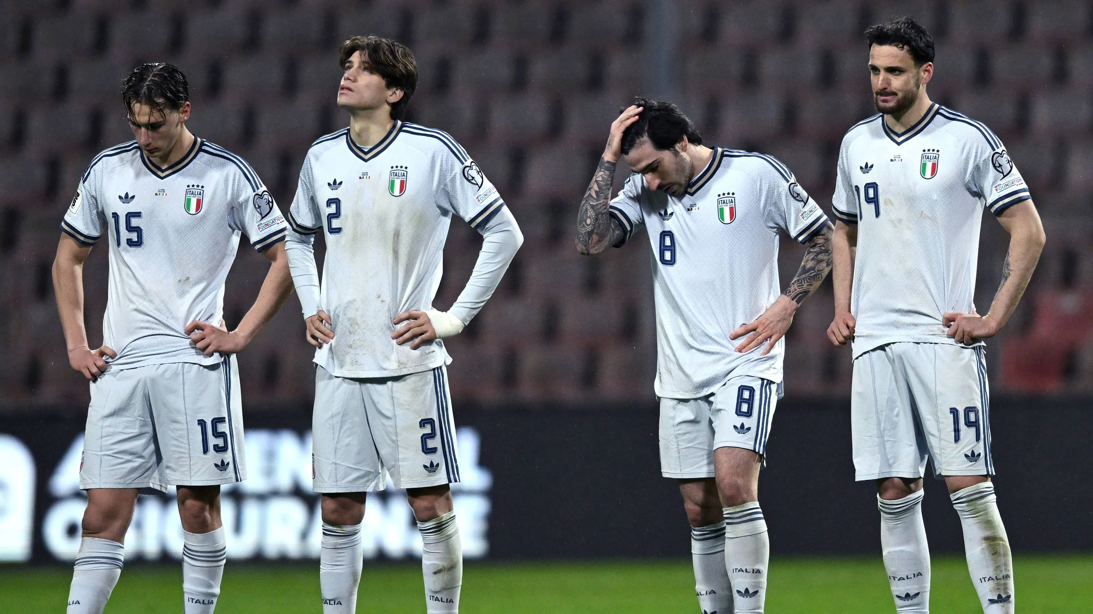 Several big names are leaving the Italian national team after missing out on the World Cup