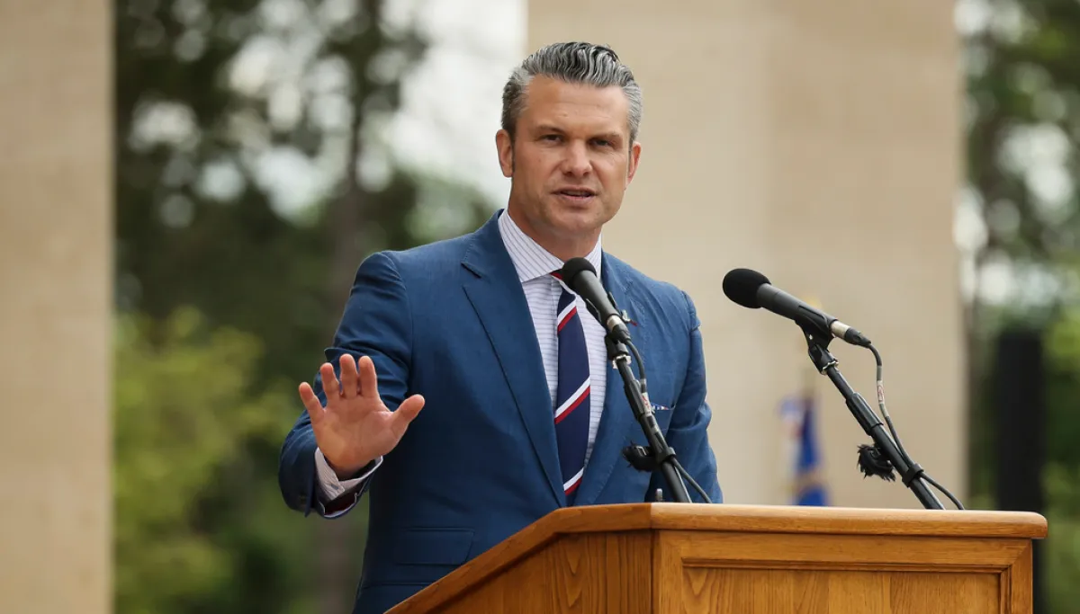 Hegseth says ‘European beaches are stormed’ by mass immigration in Normandy D-Day speech